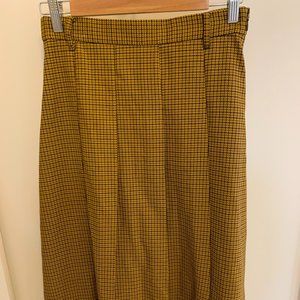 Artizia Midi length plaid skirt